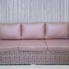 Cinzano beige диван плетеный трехместный