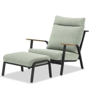 Malmo Кресло уличное лаунж мебели антрацит серый