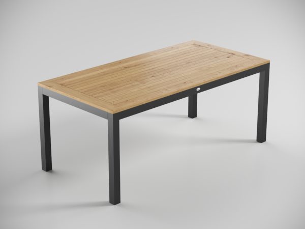 Premium Bella - Стол обеденный 180х90cm темно - серый карбон