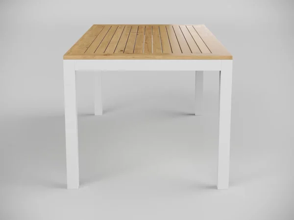 Стол обеденный Premium Bella 180х90 бел_тик фото 2