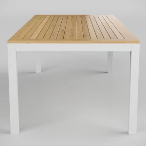 Стол обеденный Premium Bella 220х100 бел_тик фото 2