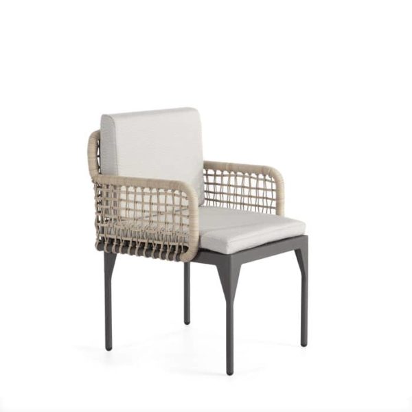 Кресло «Ribs» плетеное обеденное — Skyline Design