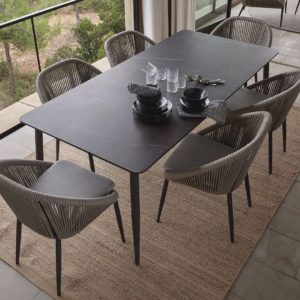 Уличная мебель «Rodona» dining — Skyline Design, обеденная группа set 220 + 6