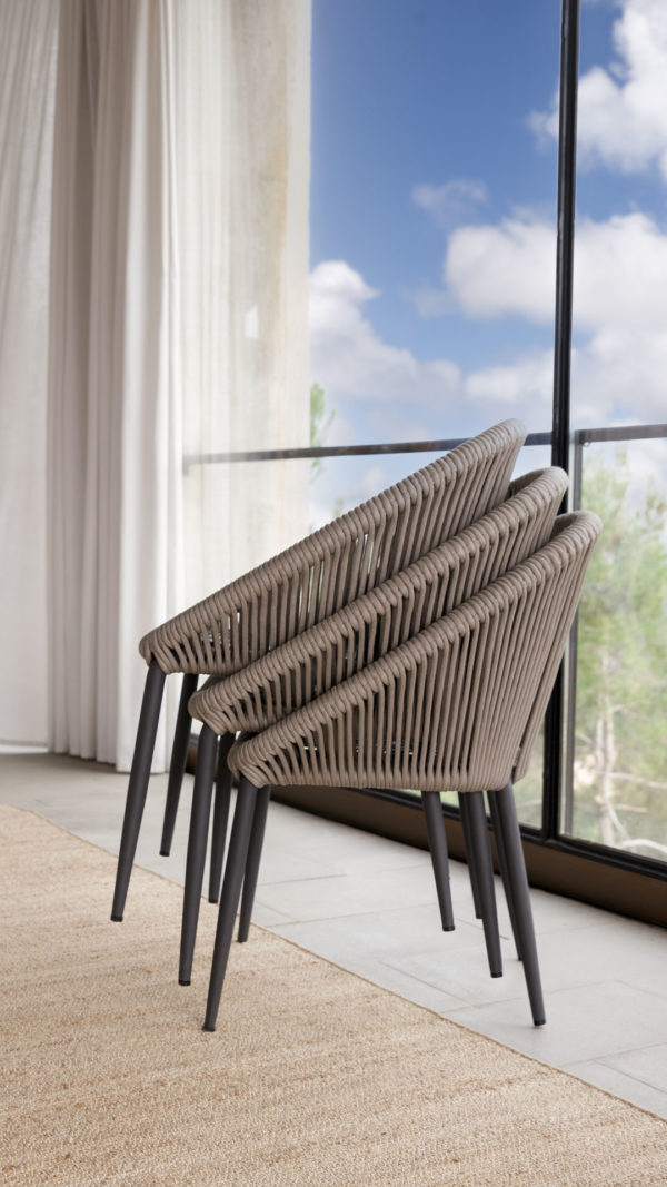 Уличная мебель «Rodona» dining _ Skyline Design, обеденная группа set 220 + 6