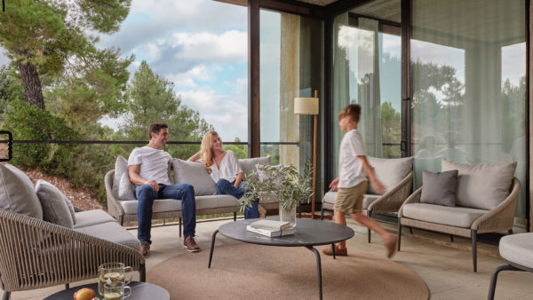 Уличная мебель «Rodona» lounge Skyline Design, лаунж мебель из роупа