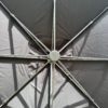 Зонт SKY BLACK квадратный в комплекте с утяжелителями